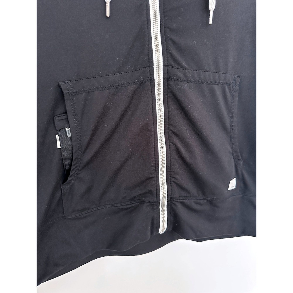 Vuori Halo Performance Hoodie 2.0 Womens Small Black Full Zip Dreamknit VW201 - Picture 5 of 7